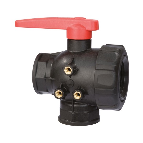3-Way Ball Valve, Intermittent Flow 2"
