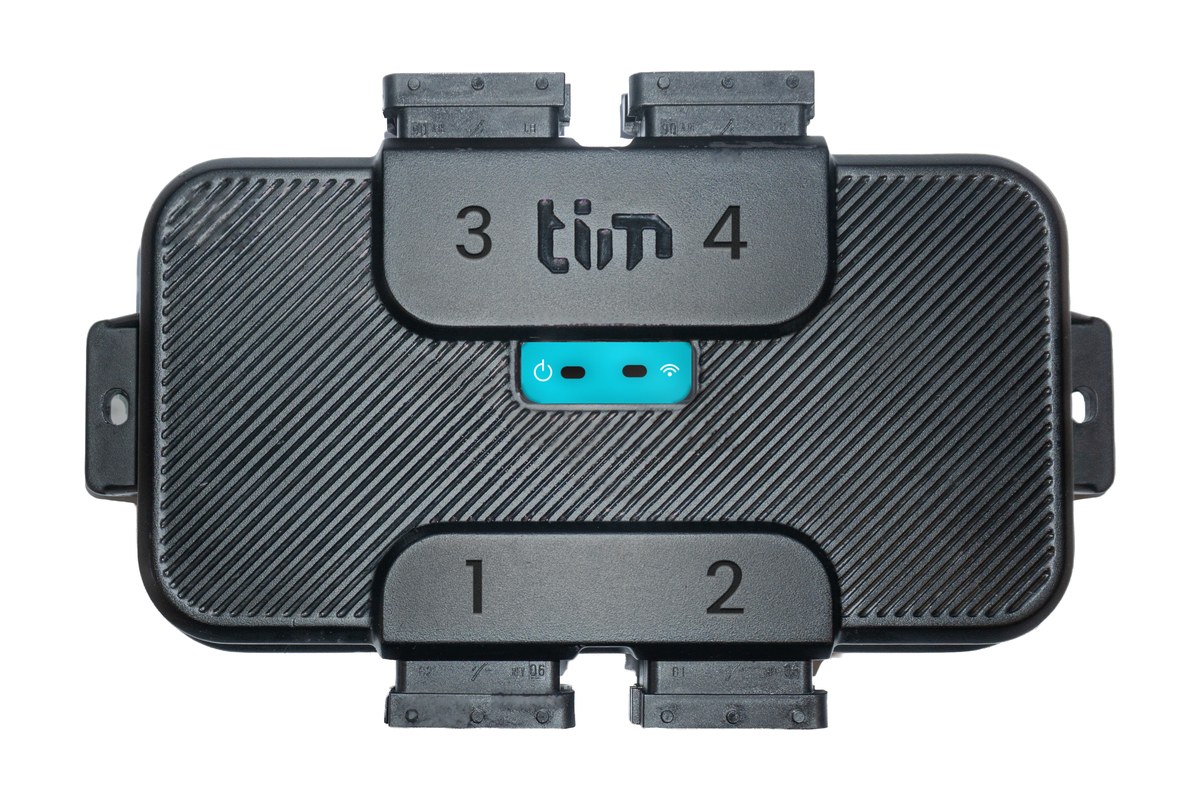 TIM AIR ECU — wireless valve interface, 4 sockets